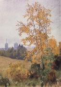 Levitan, Isaak Antumn Landscape with Church china oil painting reproduction